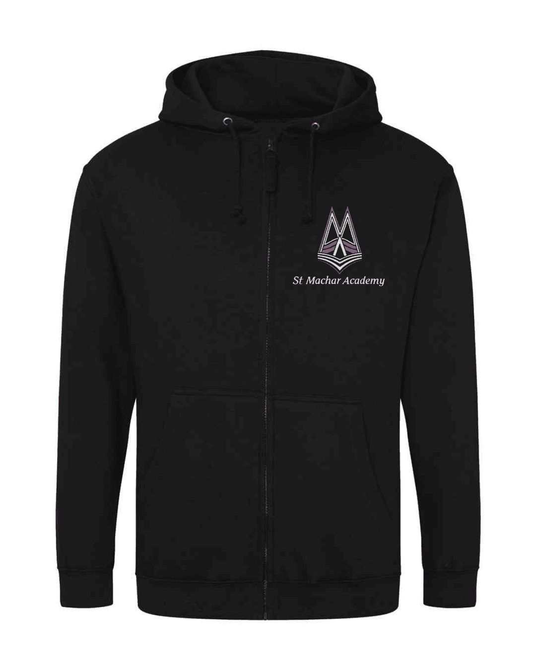 Zoodie (Male) with logo — Black