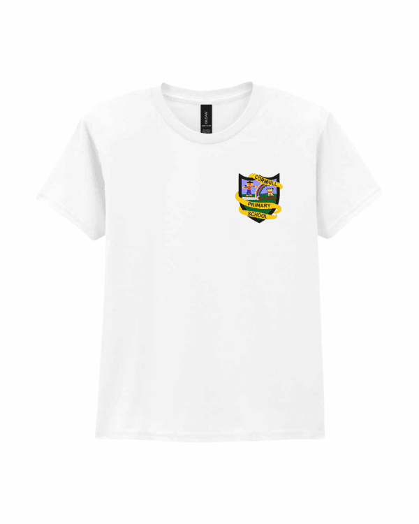 Heavy Cotton™ T-Shirt (with logo) — White