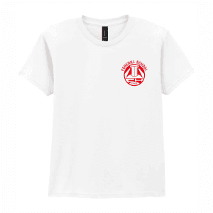 Heavy Cotton™ T-Shirt (with logo) — White