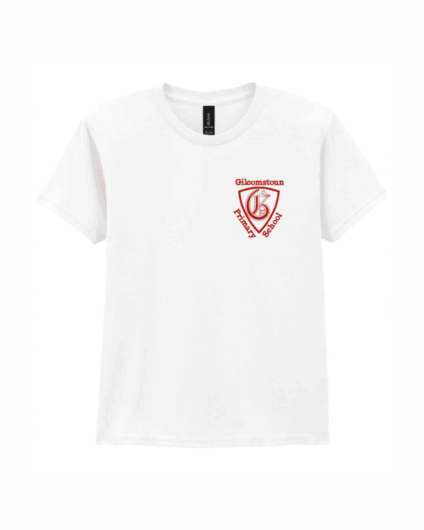 Heavy Cotton™ T-Shirt (with logo) — White