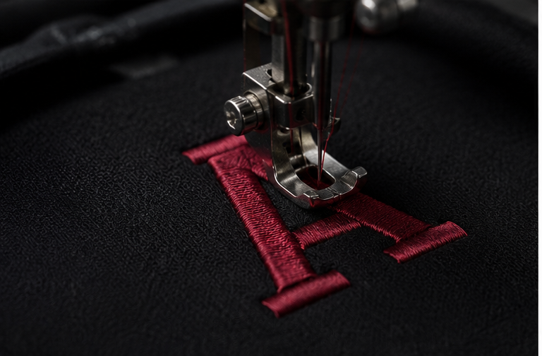Close up of tailoring and sewing
