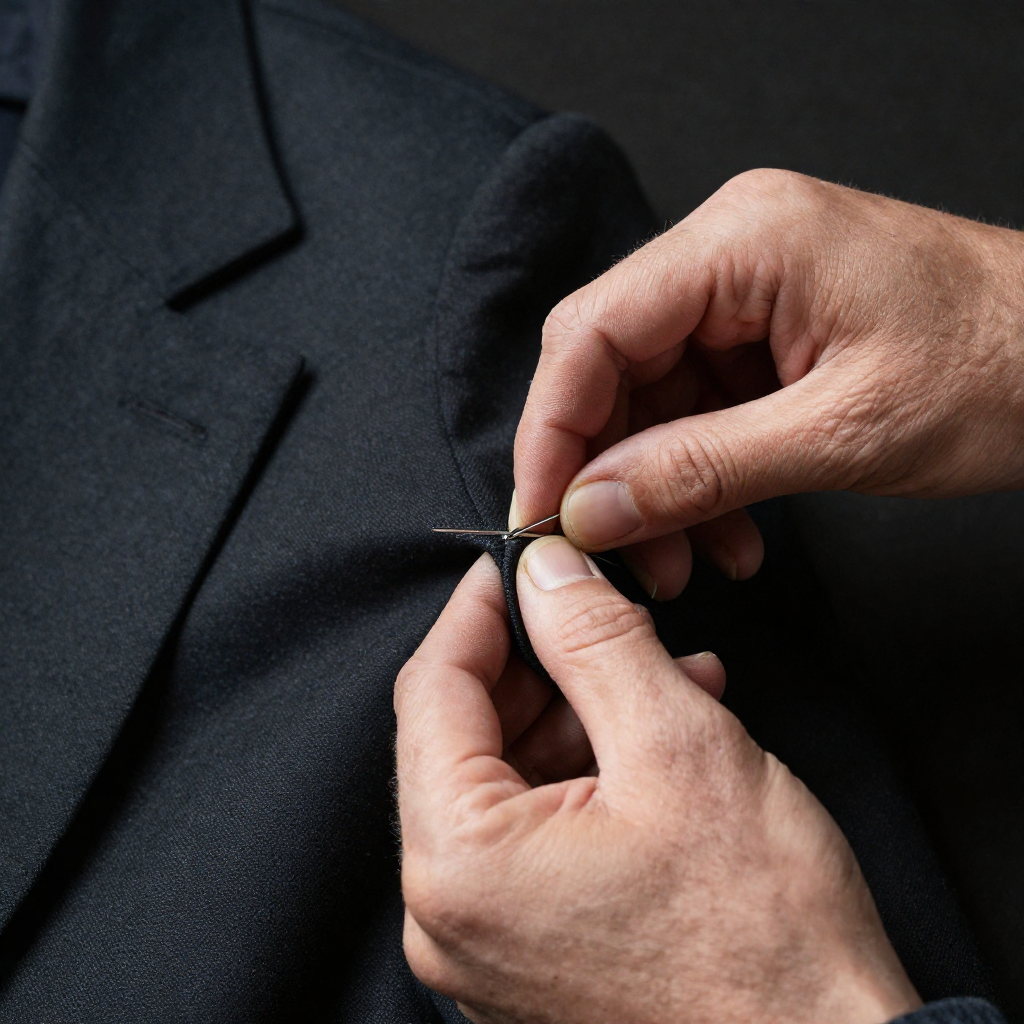 Sewing machine and fabric repair