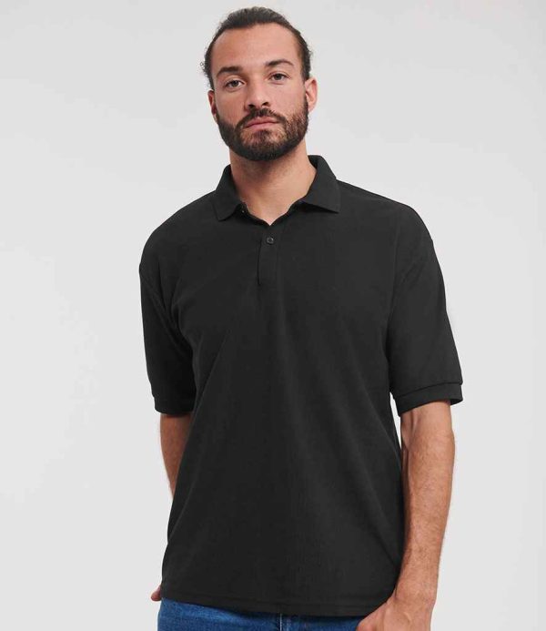 Russell Poly/Cotton Piqué Polo