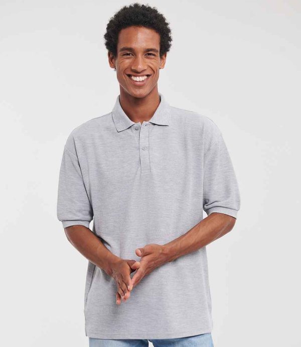 Russell Poly/Cotton Piqué Polo